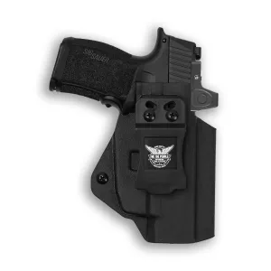 Sig Sauer P365-XL Comp with Sig Sauer Foxtrot365 Light Red Dot Optic Cut IWB Holster