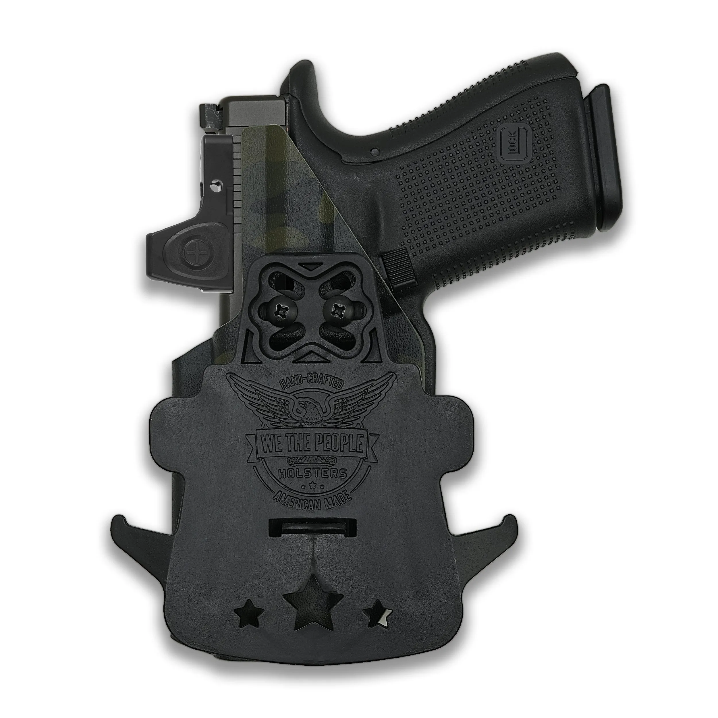 Smith & Wesson M&P 9C/40C / M2.0 3.5"/3.6" Compact Manual Safety Red Dot Optic Cut OWB Holster