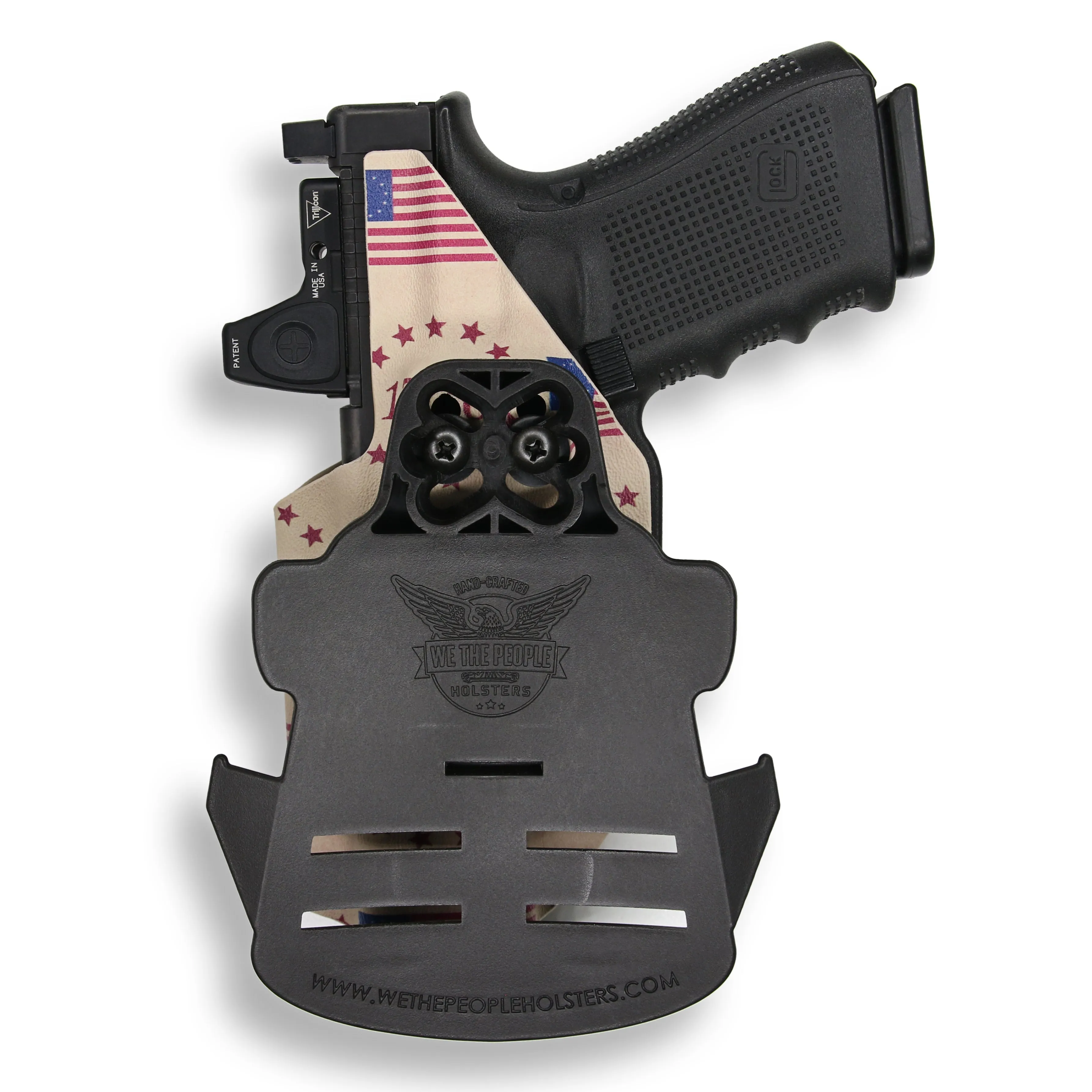 Smith & Wesson M&P 9C/40C / M2.0 3.5"/3.6" Compact Manual Safety Red Dot Optic Cut OWB Holster