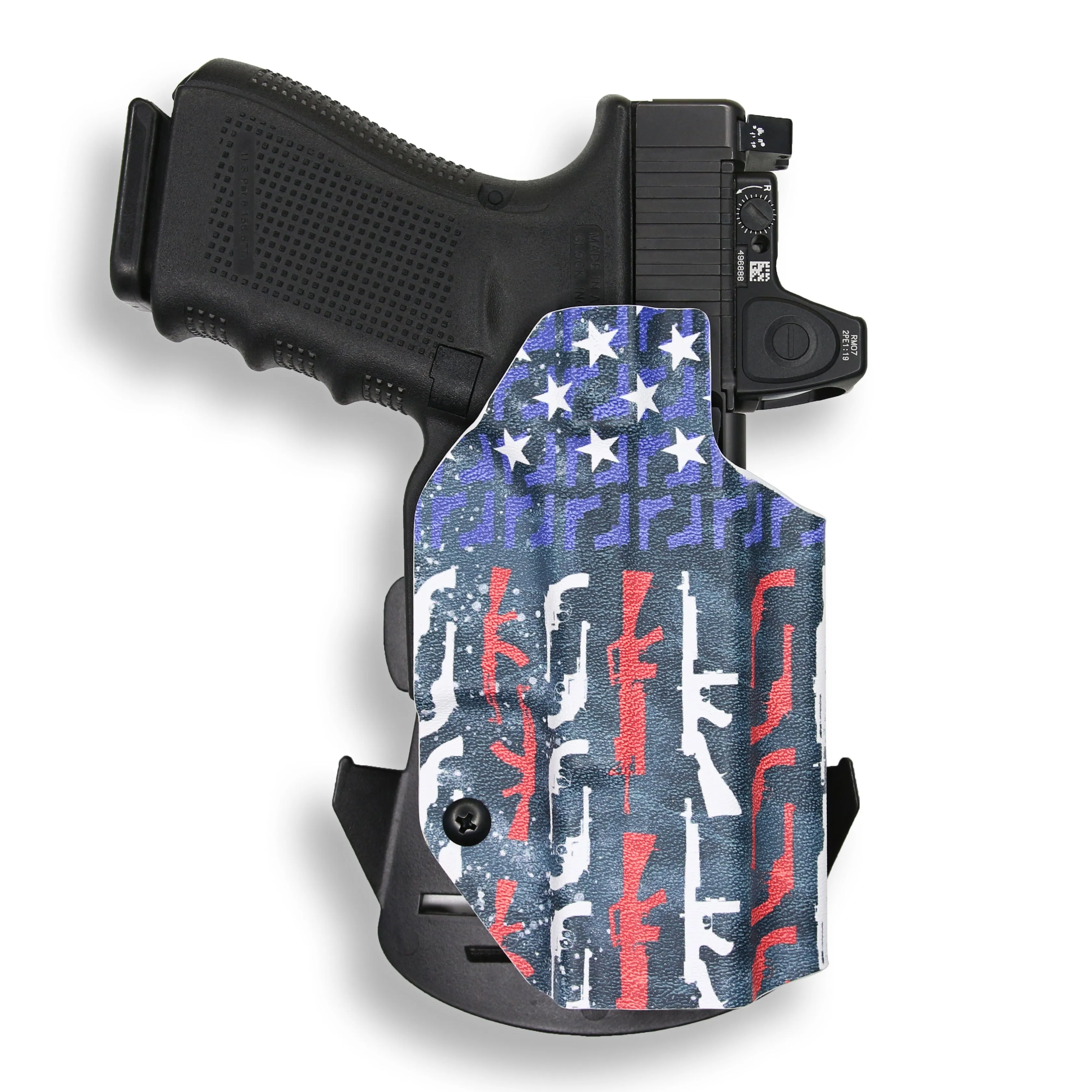 Smith & Wesson M&P 9C/40C / M2.0 3.5"/3.6" Compact Manual Safety Red Dot Optic Cut OWB Holster