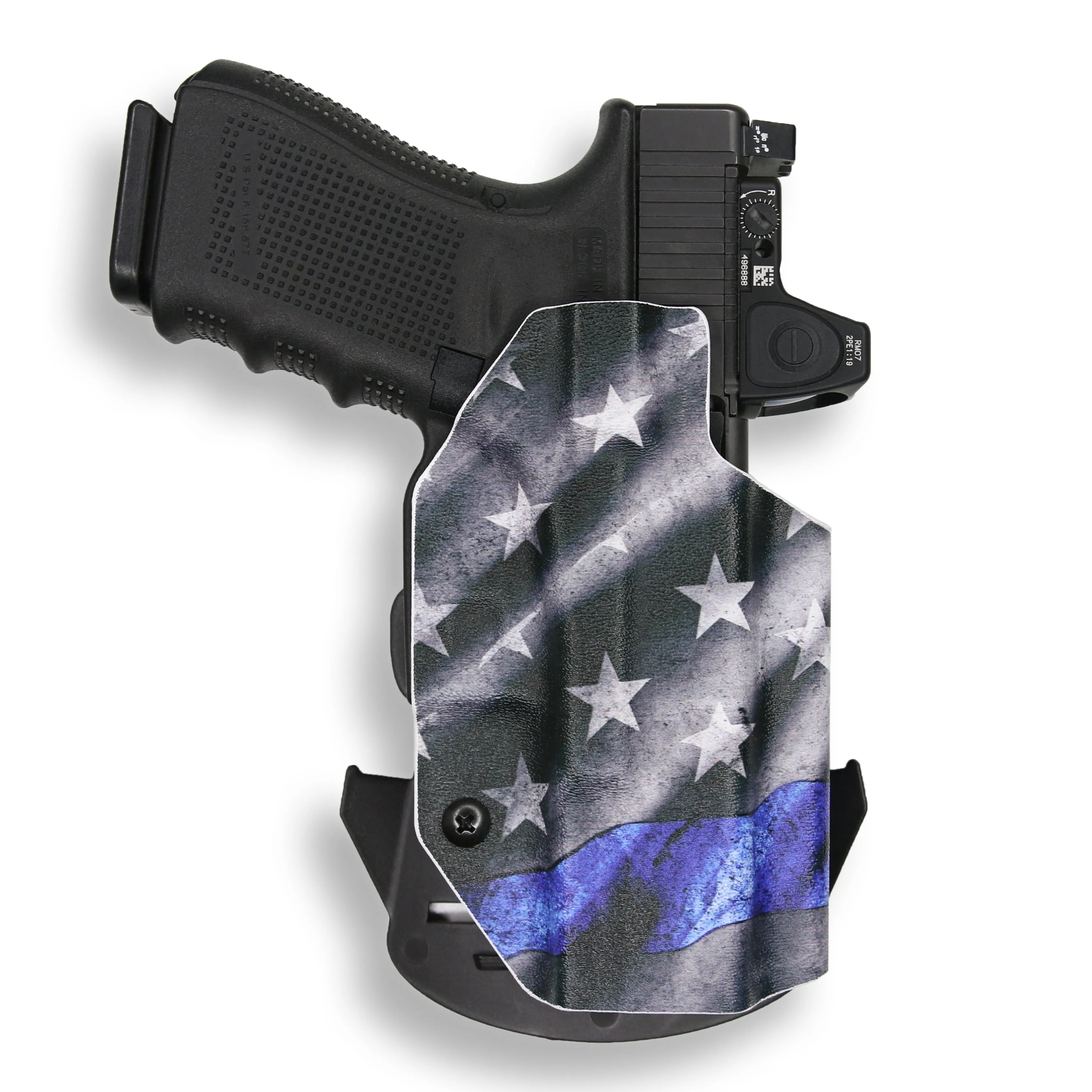 Smith & Wesson M&P 9C/40C / M2.0 3.5"/3.6" Compact Manual Safety Red Dot Optic Cut OWB Holster