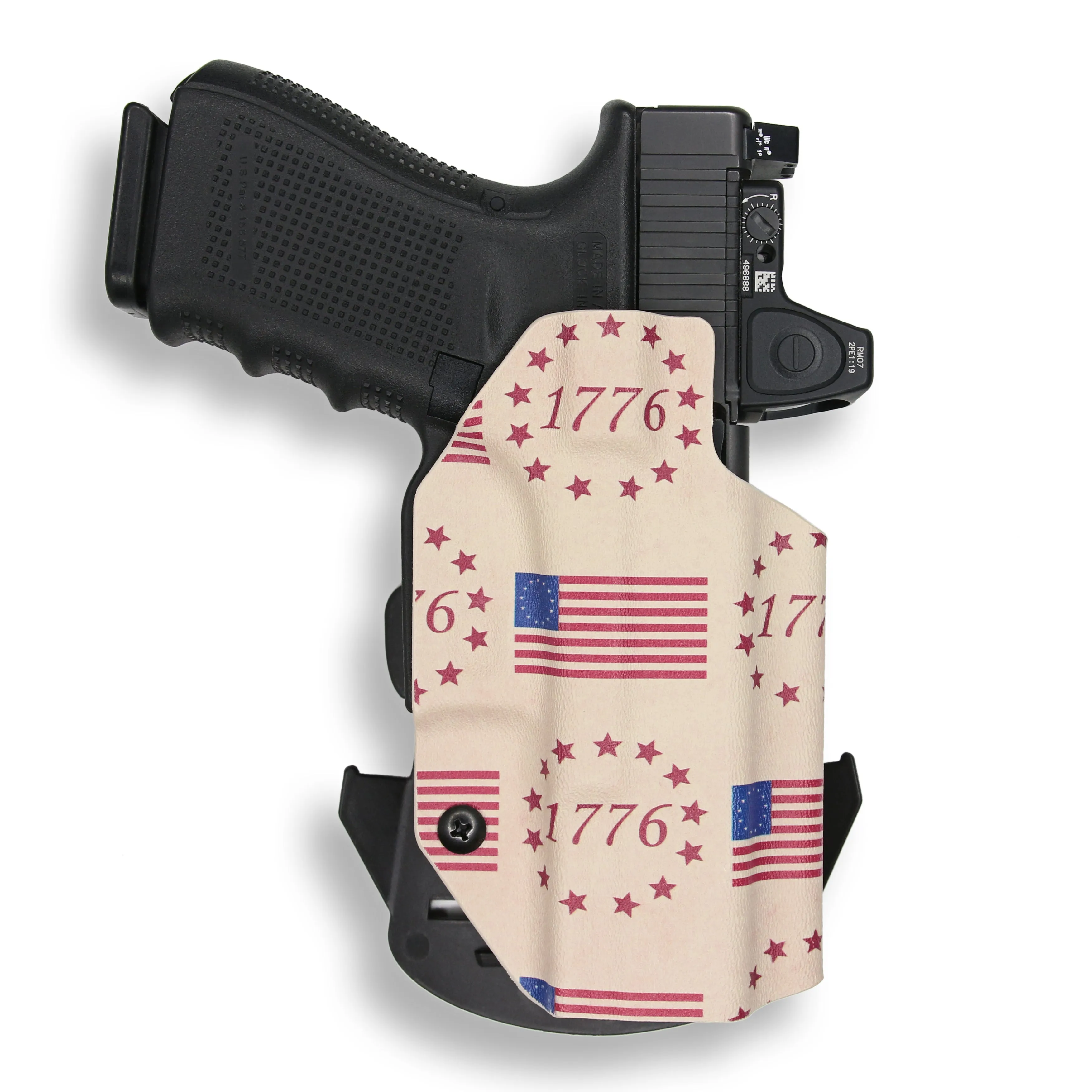 Smith & Wesson M&P 9C/40C / M2.0 3.5"/3.6" Compact Manual Safety Red Dot Optic Cut OWB Holster