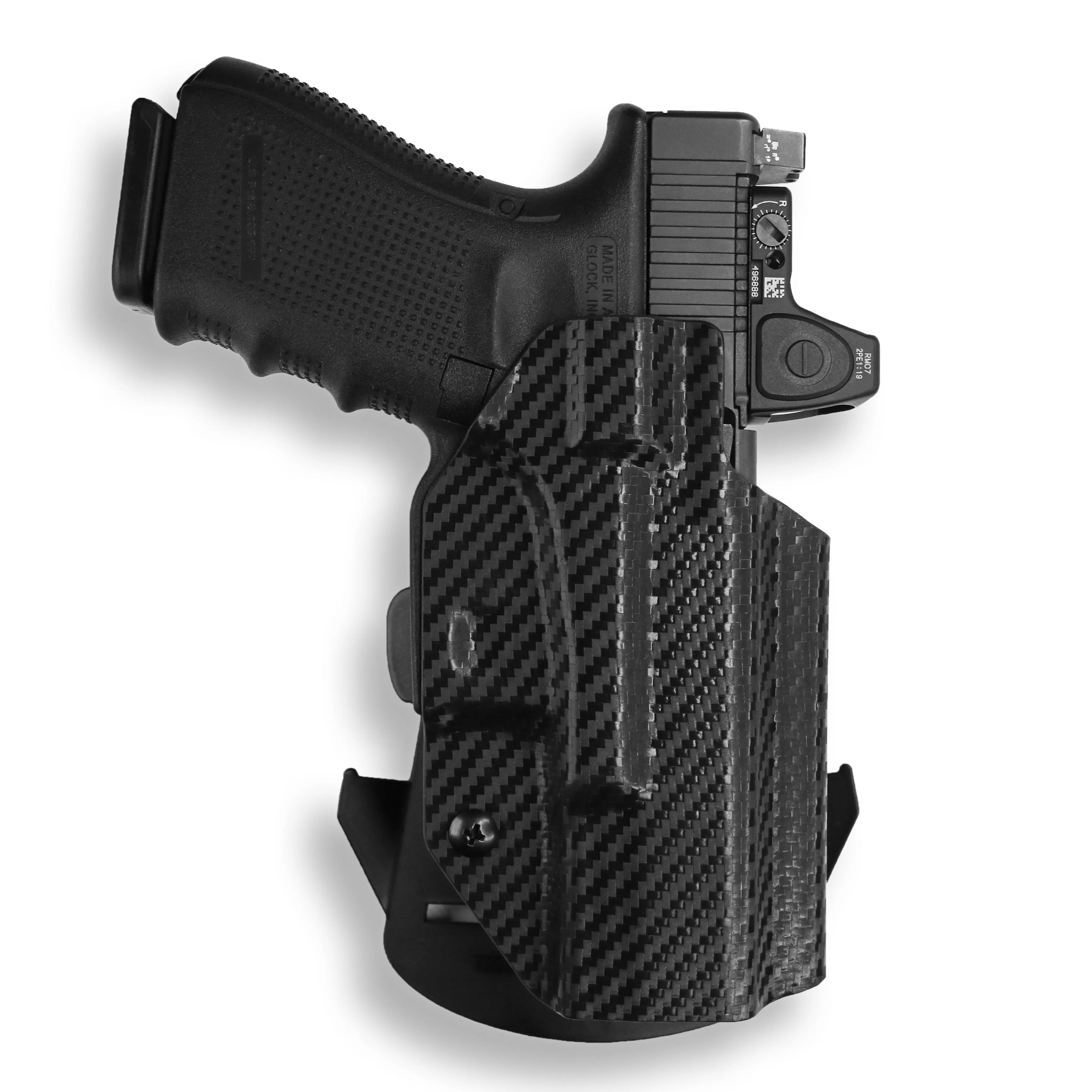 Smith & Wesson M&P 9C/40C / M2.0 3.5"/3.6" Compact Manual Safety Red Dot Optic Cut OWB Holster