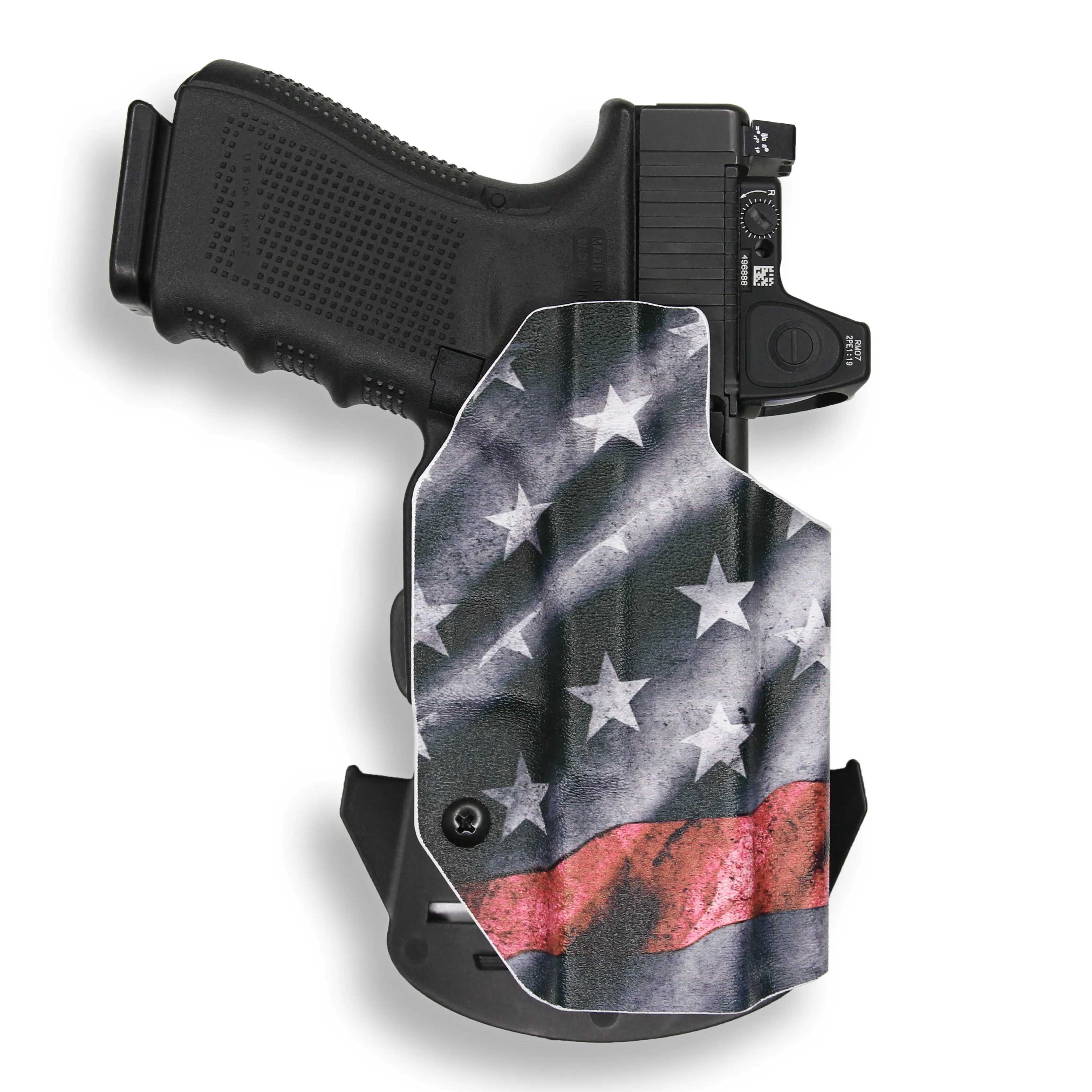 Smith & Wesson M&P 9C/40C / M2.0 3.5"/3.6" Compact Manual Safety Red Dot Optic Cut OWB Holster