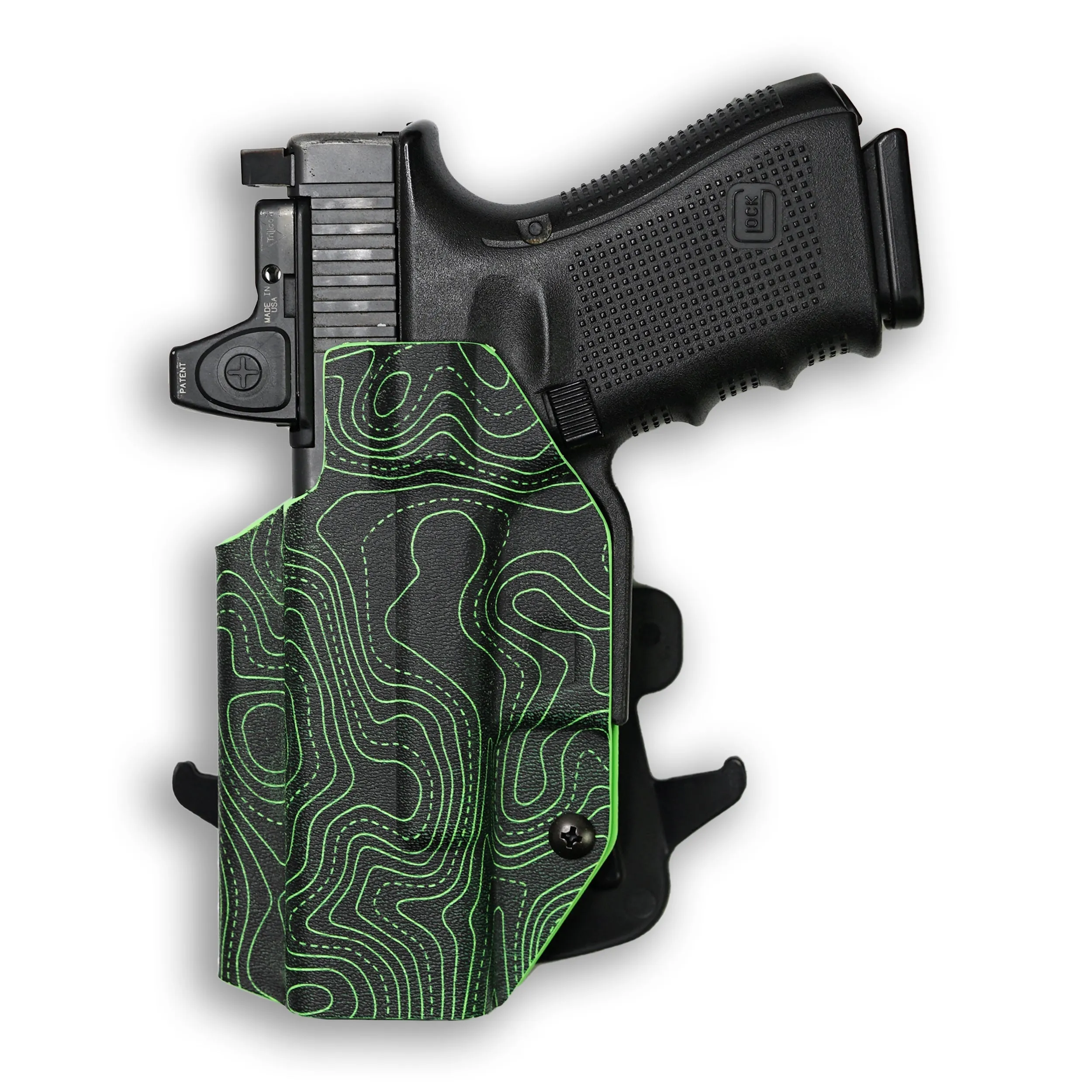 Smith & Wesson M&P 9C/40C / M2.0 3.5"/3.6" Compact Manual Safety Red Dot Optic Cut OWB Holster