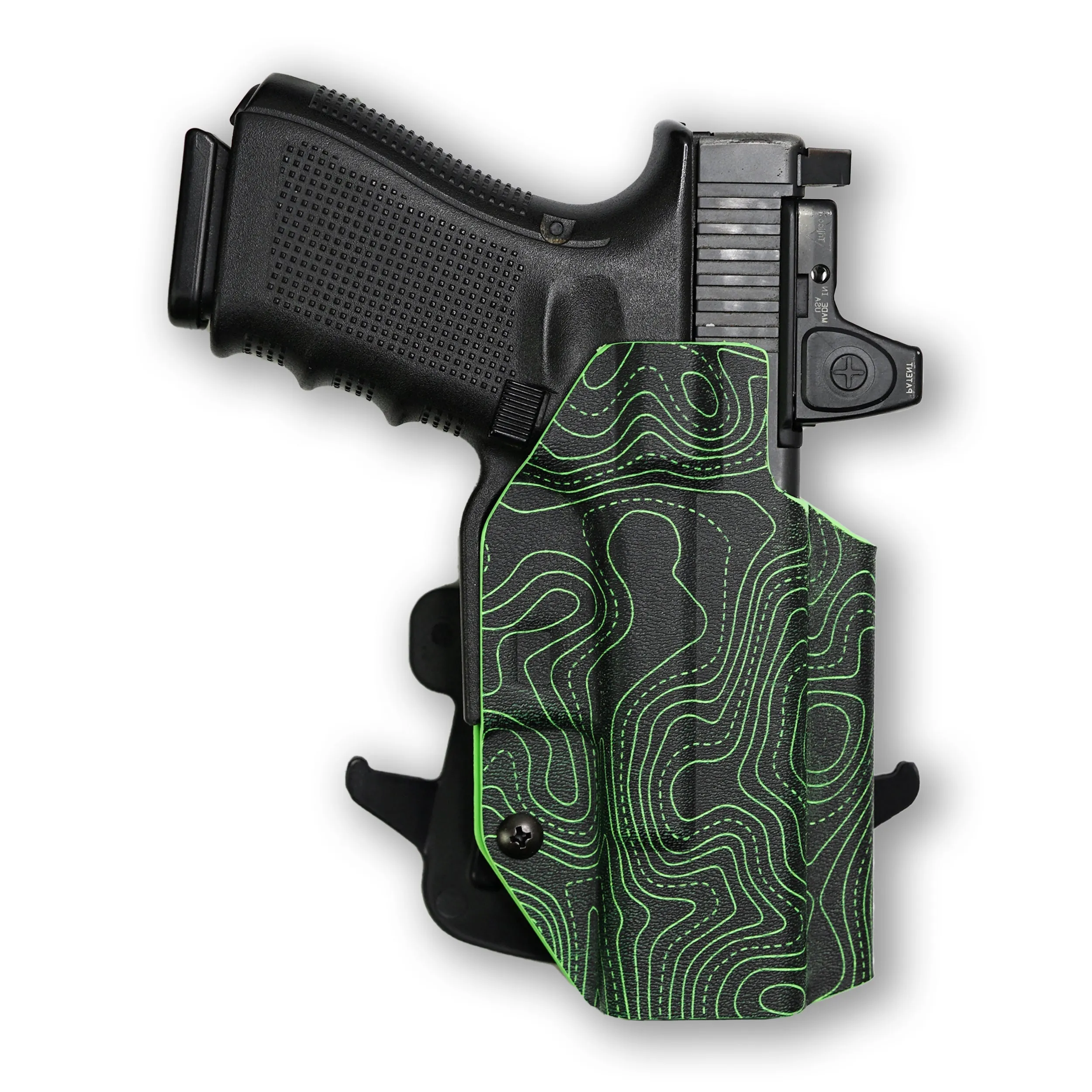 Smith & Wesson M&P 9C/40C / M2.0 3.5"/3.6" Compact Manual Safety Red Dot Optic Cut OWB Holster