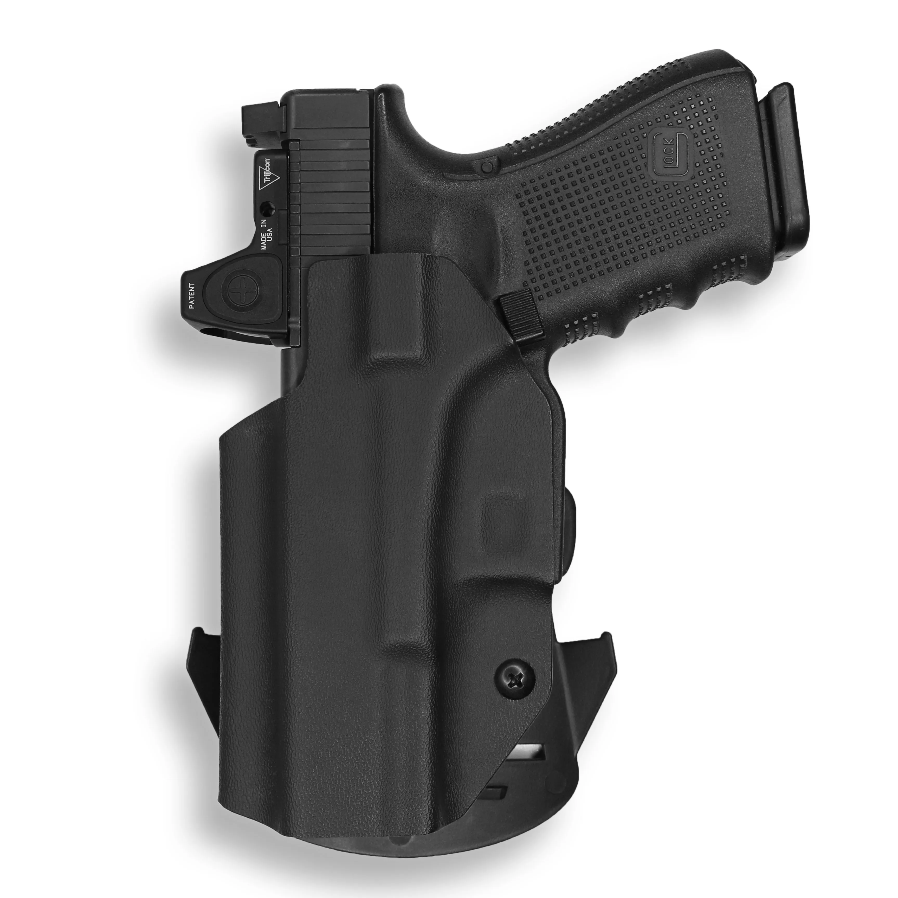 Smith & Wesson M&P 9C/40C / M2.0 3.5"/3.6" Compact Manual Safety Red Dot Optic Cut OWB Holster