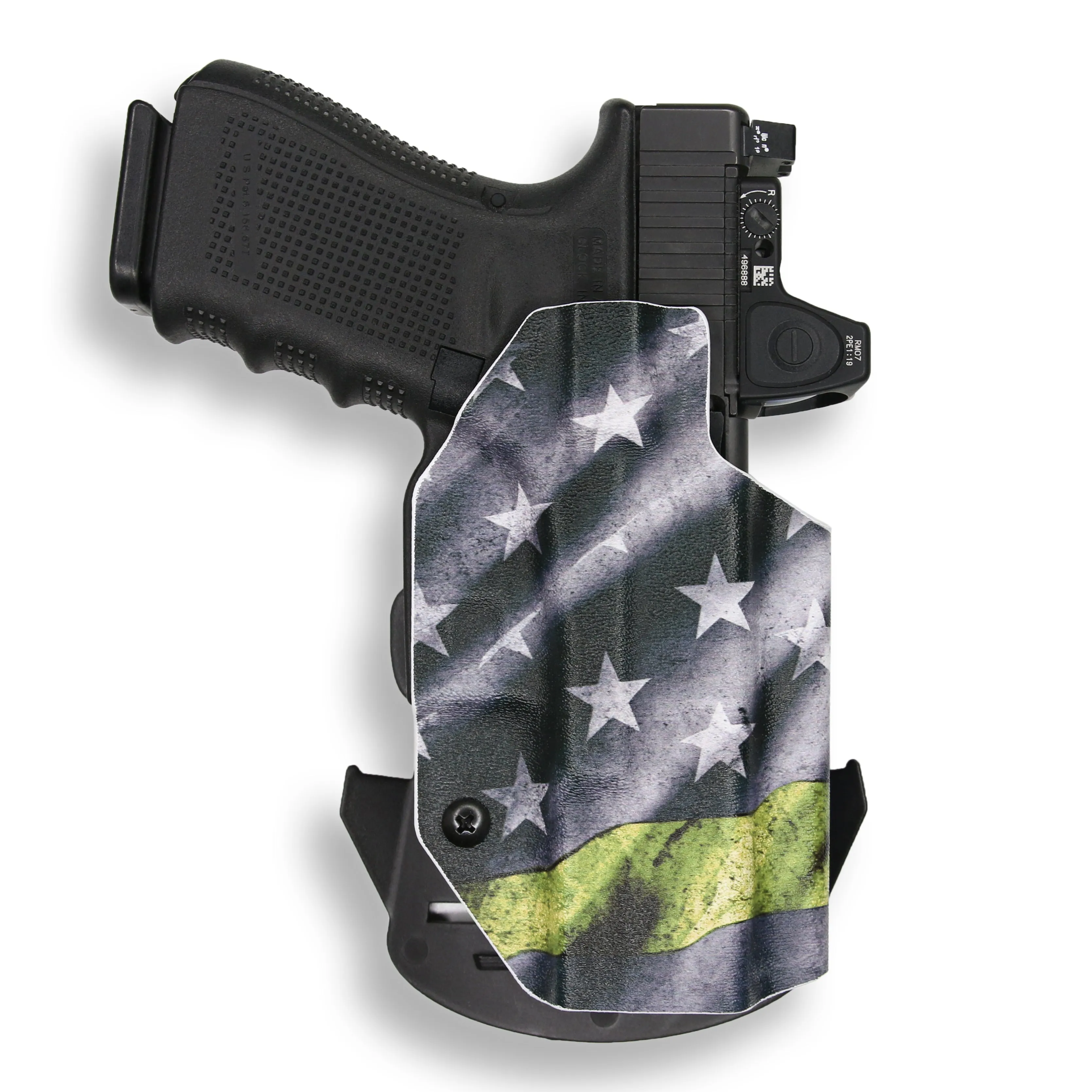 Smith & Wesson M&P 9C/40C / M2.0 3.5"/3.6" Compact Manual Safety Red Dot Optic Cut OWB Holster