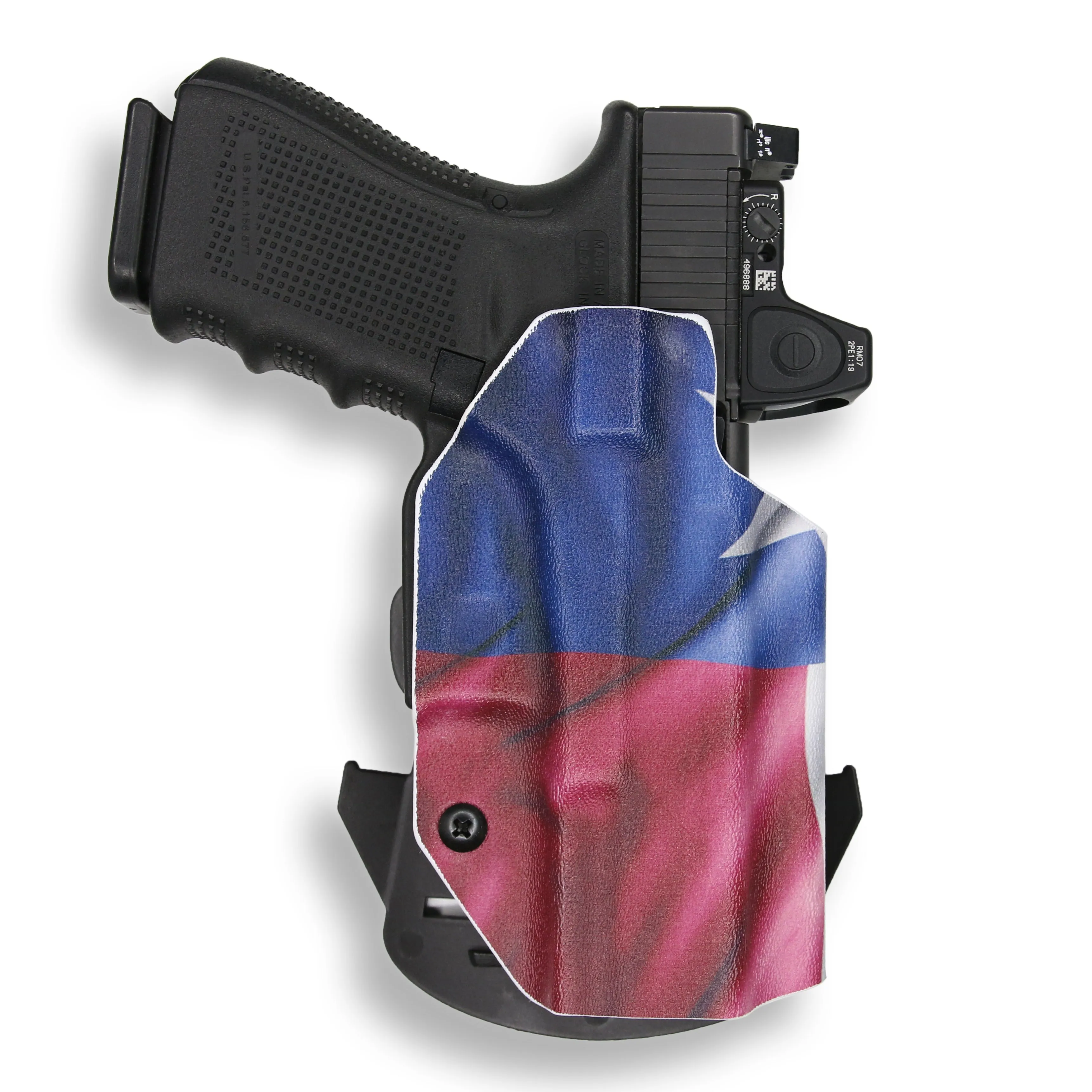 Smith & Wesson M&P 9C/40C / M2.0 3.5"/3.6" Compact Manual Safety Red Dot Optic Cut OWB Holster