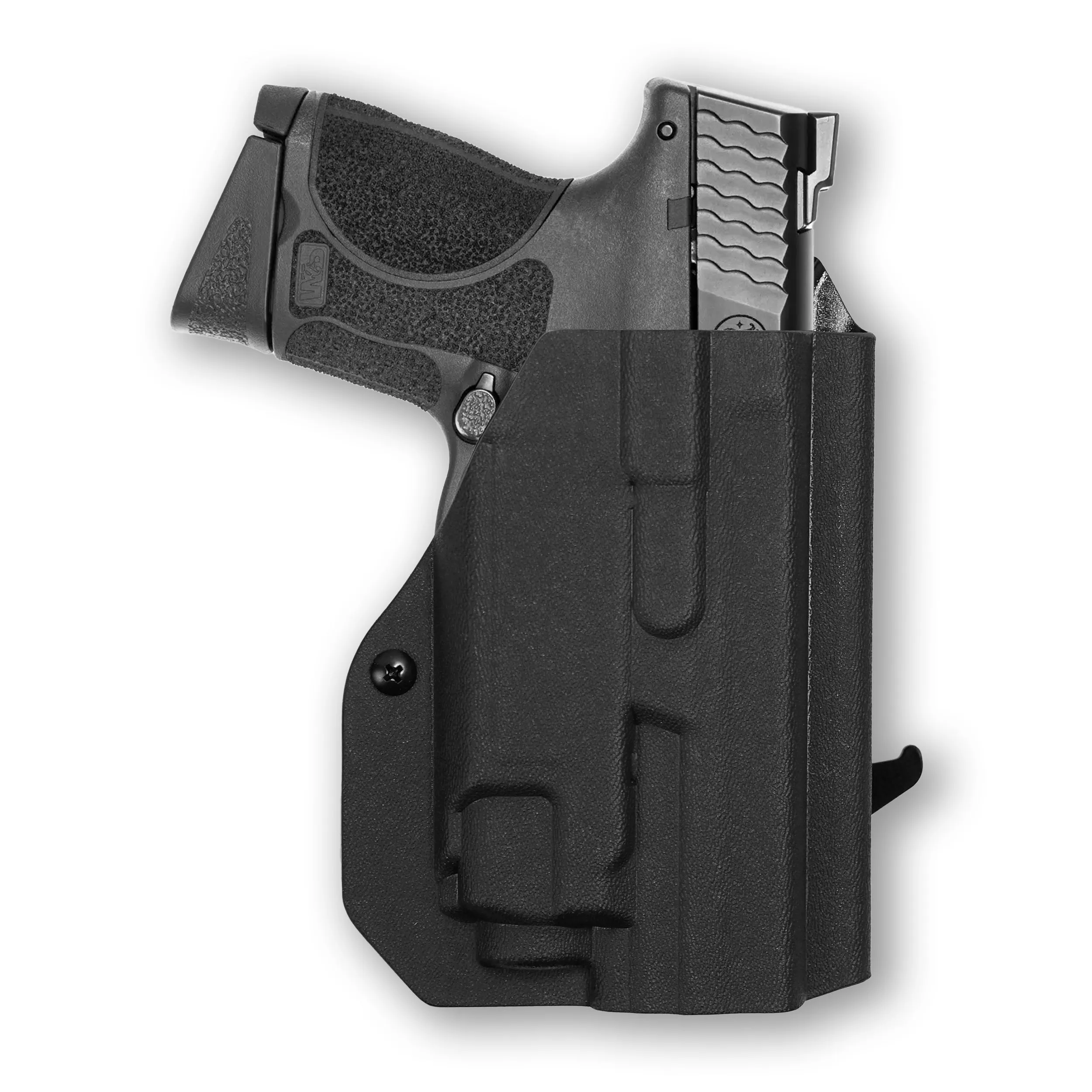 Smith & Wesson M&P 9C/40C / M2.0 3.5"/3.6" Compact Manual Safety with Streamlight TLR-8/8A Light OWB Holster