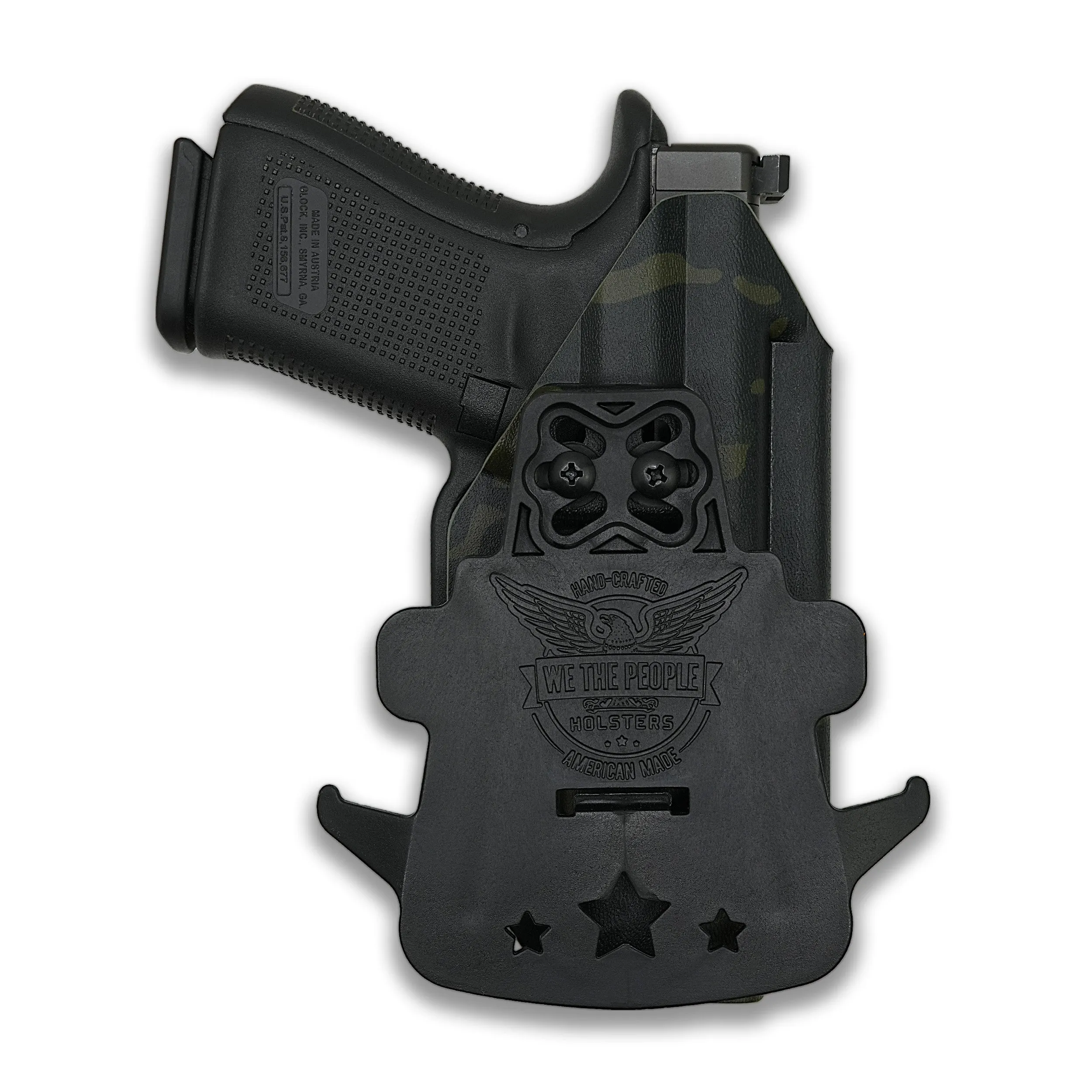 Smith & Wesson M&P 9C/40C / M2.0 3.5"/3.6" Compact Manual Safety with Streamlight TLR-8/8A Light OWB Holster