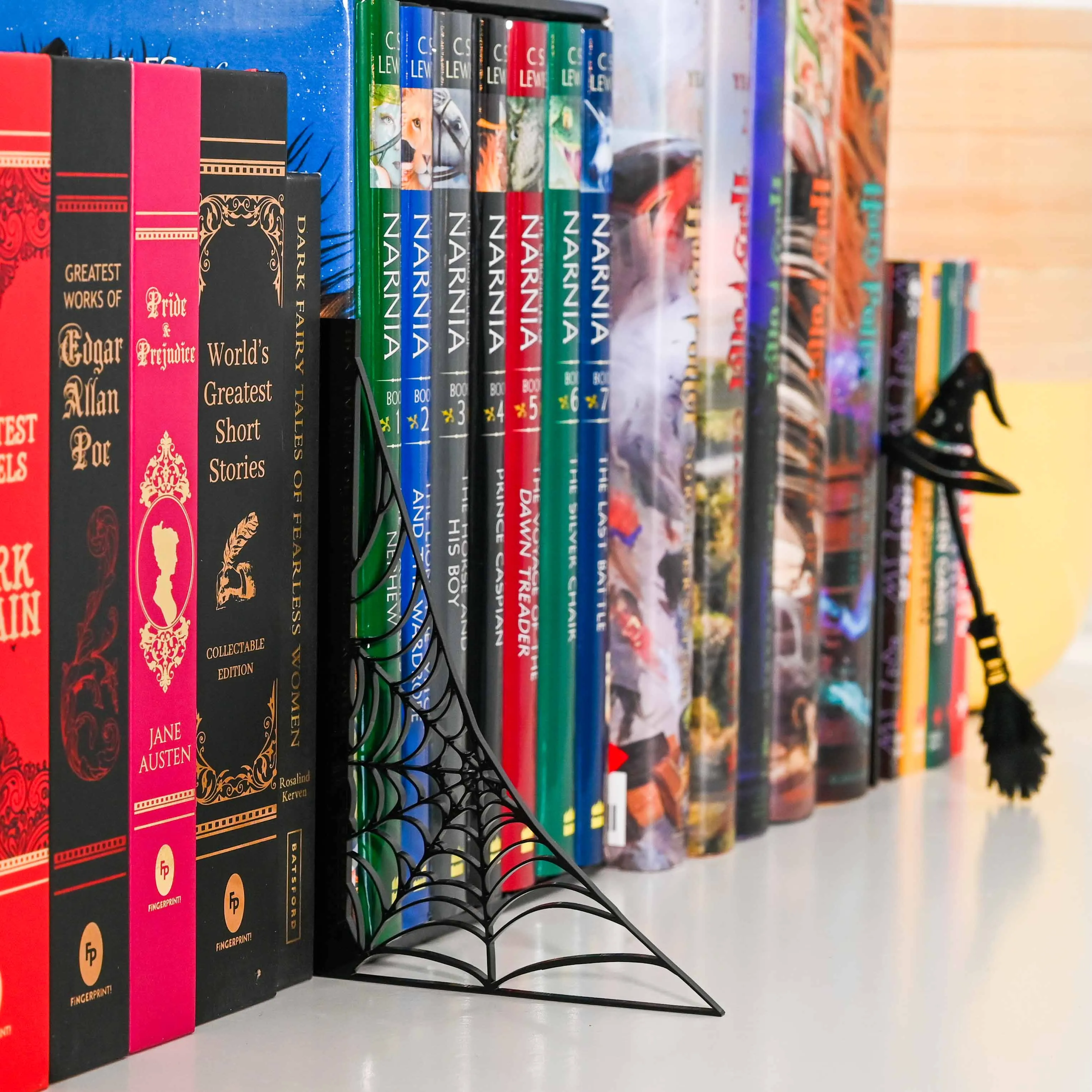 Spiderweb Bookshelf Silhouette [Newsletter Exclusive]