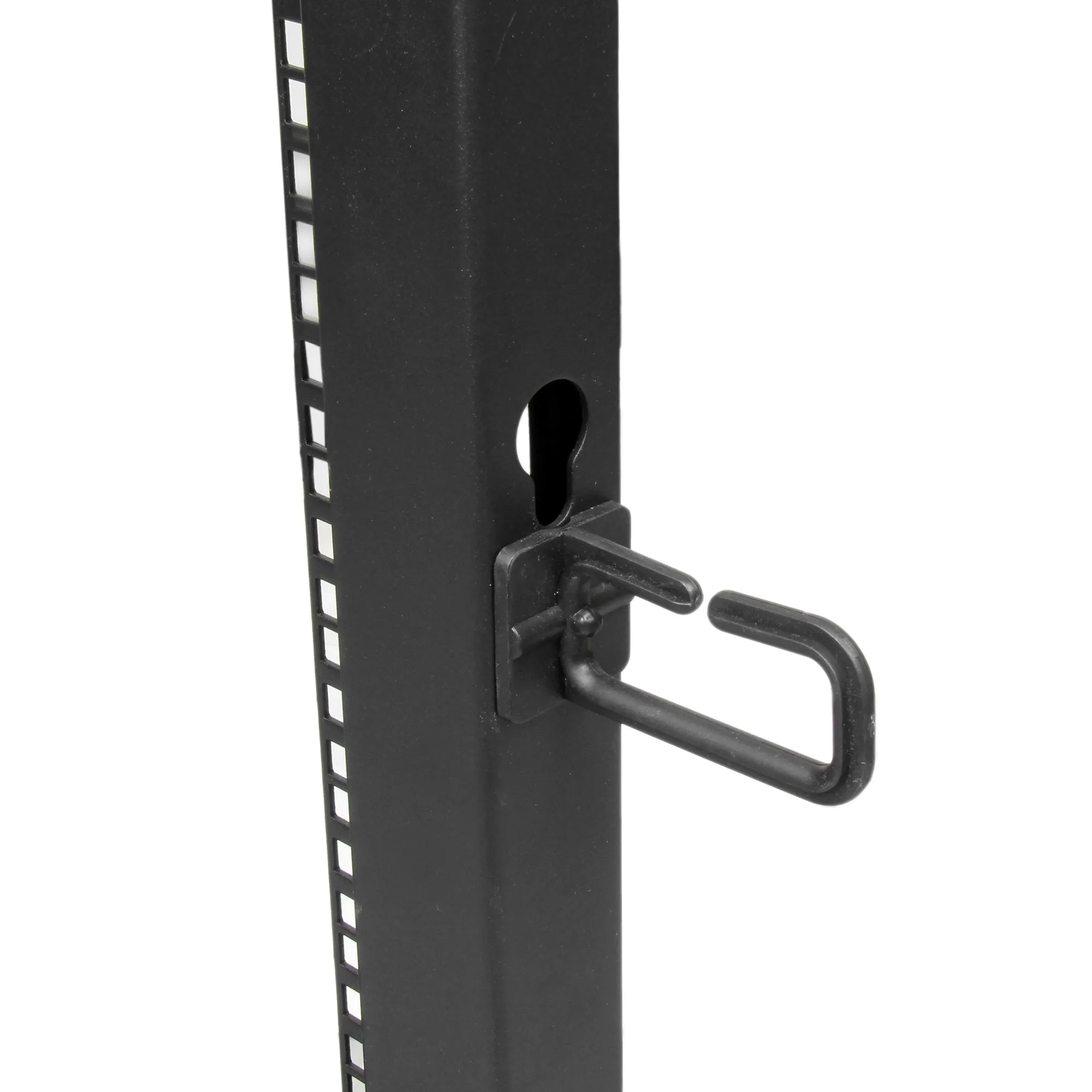 Startech.Com 25U Open Frame Server Rack - 4 Post Adjustable Depth (22" To 40") Network Equipment Rack W/ Casters/ Levele