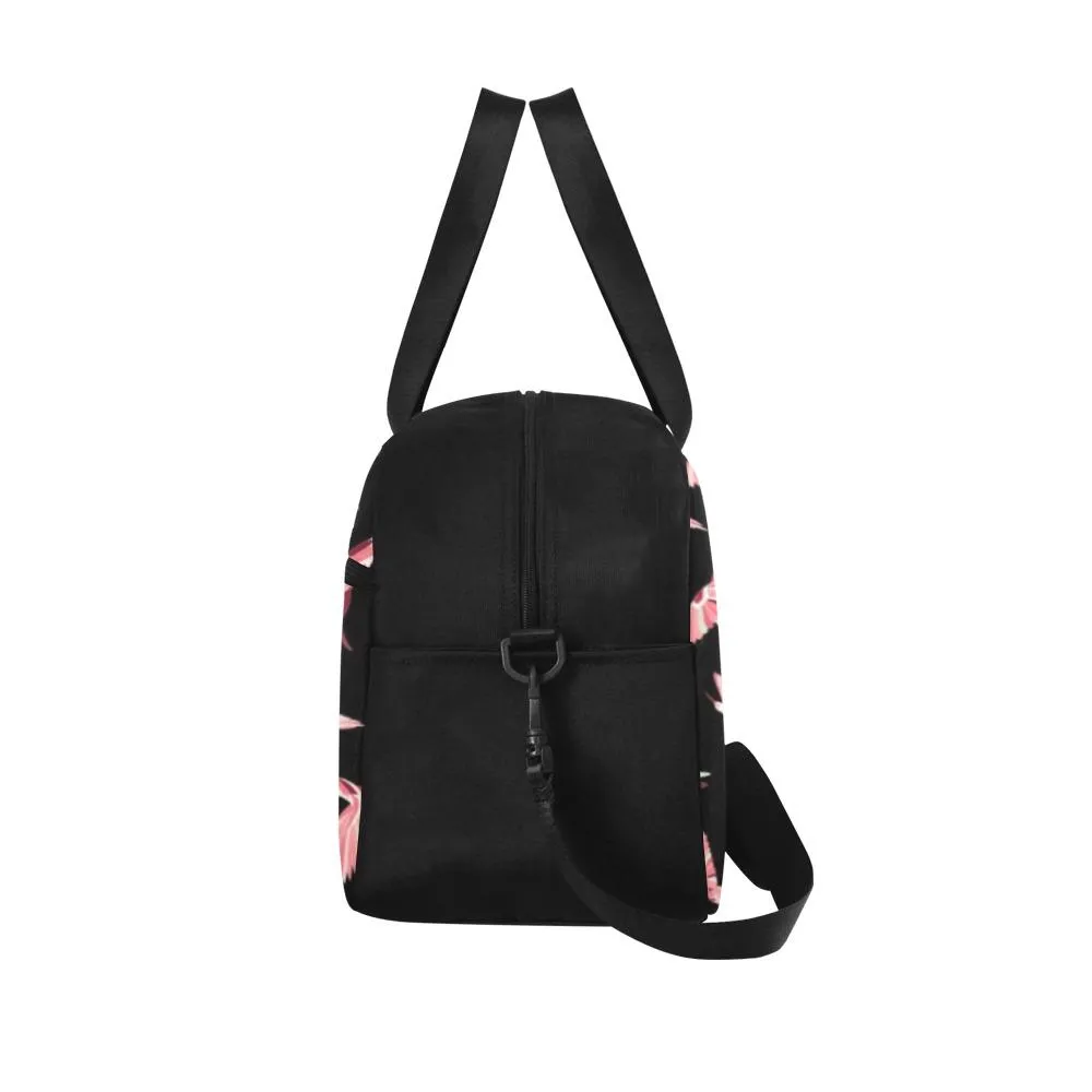 Strawberry Black Fitness Handbag