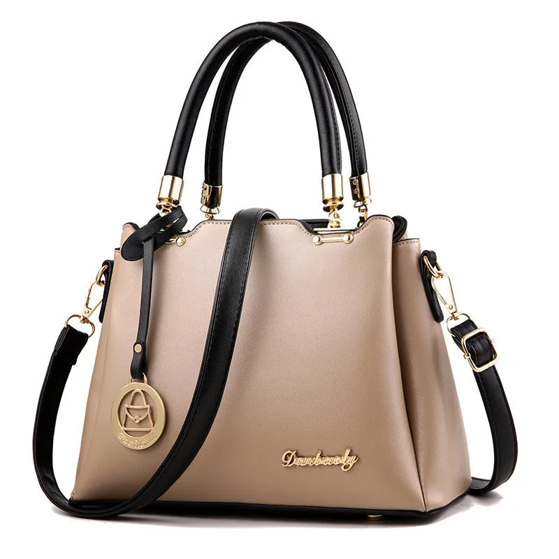 Style fashionable large-capacity mother bag texture light luxury women's bag high-end atmospheric shoulder handbag