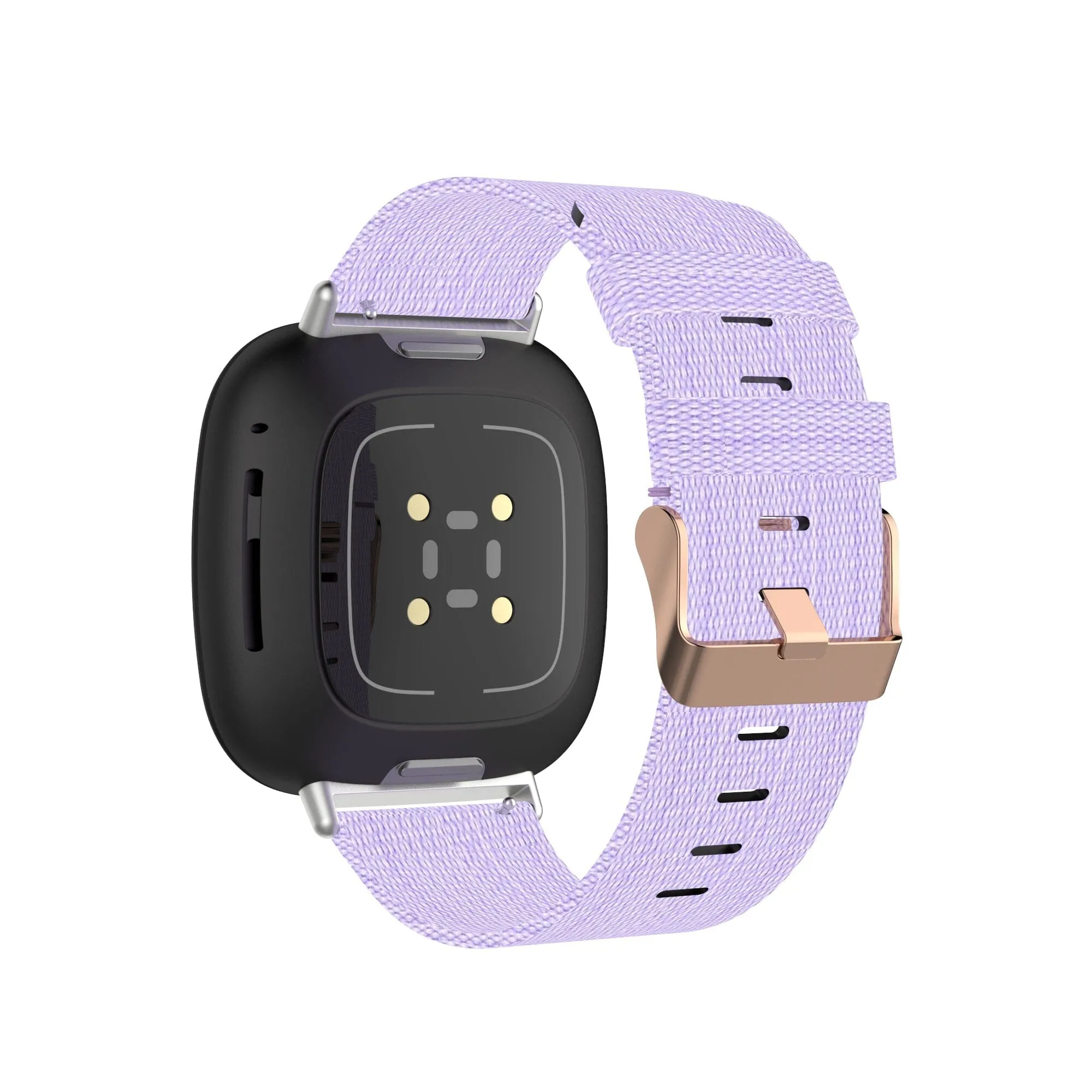 Stylish Canvas Watch Straps Compatible with Fitbit Sense 2