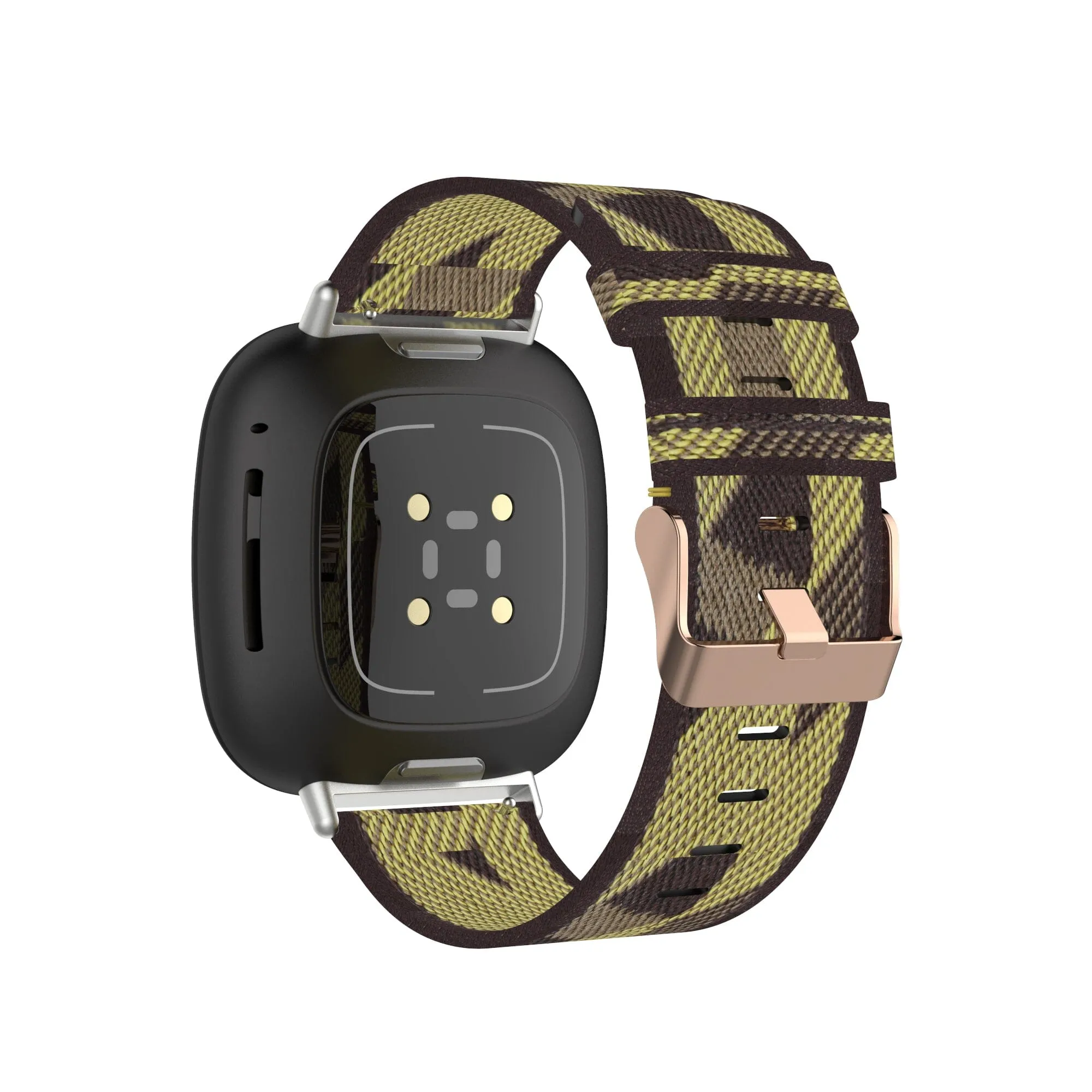 Stylish Canvas Watch Straps Compatible with Garmin Forerunner 255s