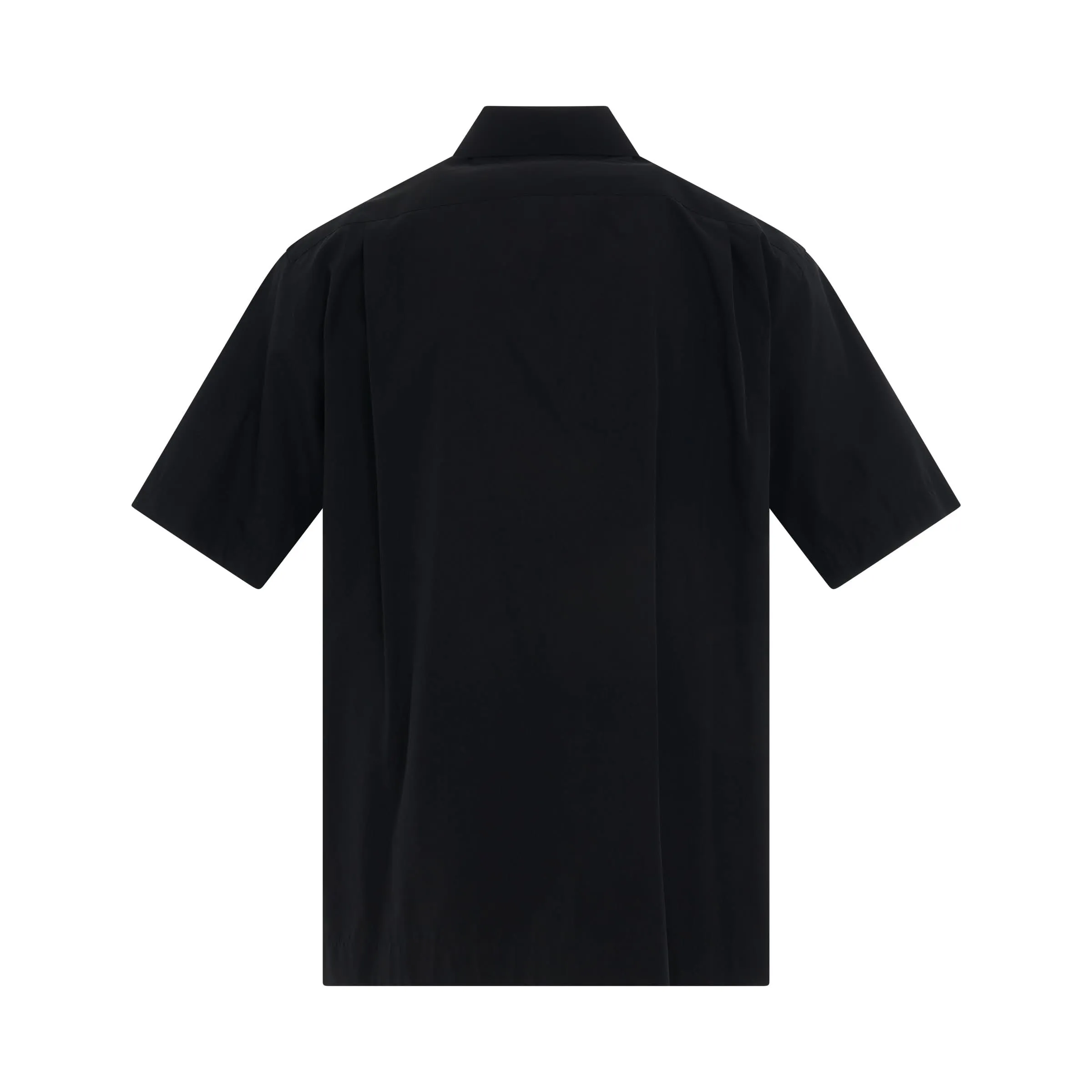 Thomas Mason Cotton Poplin Shirt in Black