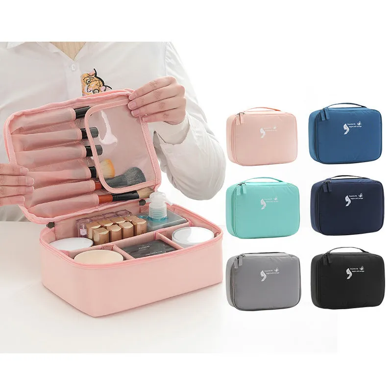 Toiletry storage bag travel portable cosmetic bag women's waterproof cosmetic storage bag