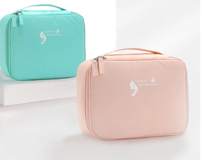 Toiletry storage bag travel portable cosmetic bag women's waterproof cosmetic storage bag