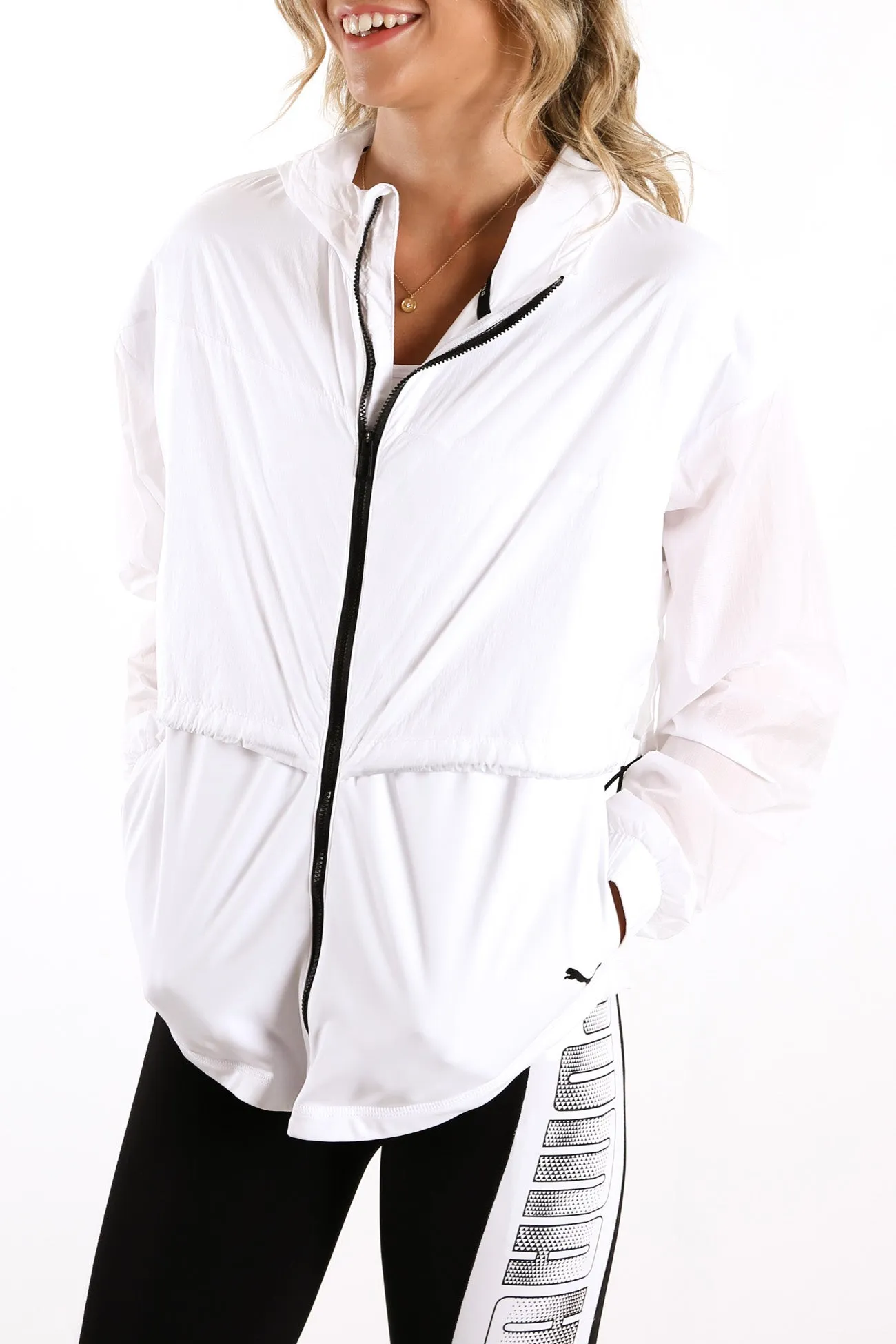 Train Ultra Hooded Jacket Puma White