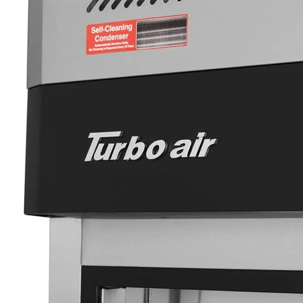 Turbo Air EF72-3-N 78" Solid Door Reach-In Top Mount Freezer