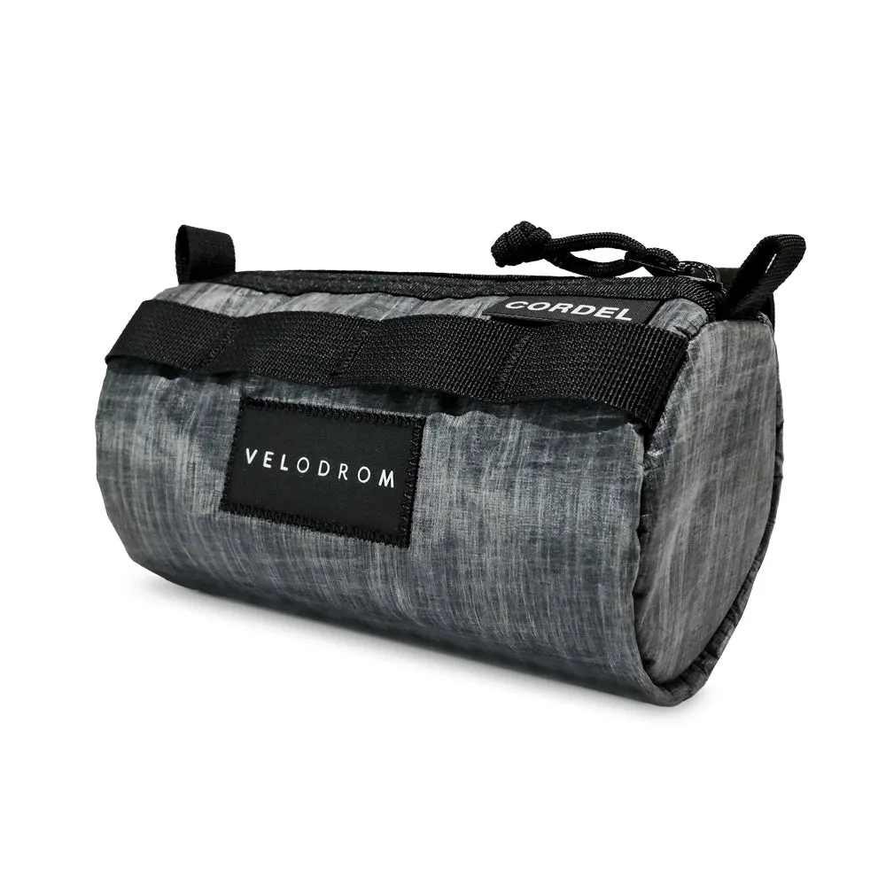 VELODROM by Cordel Durum Mini Handlebar Bag - Classic Graphic Grey Metallic