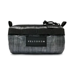 VELODROM by Cordel Durum Mini Handlebar Bag - Classic Graphic Grey Metallic