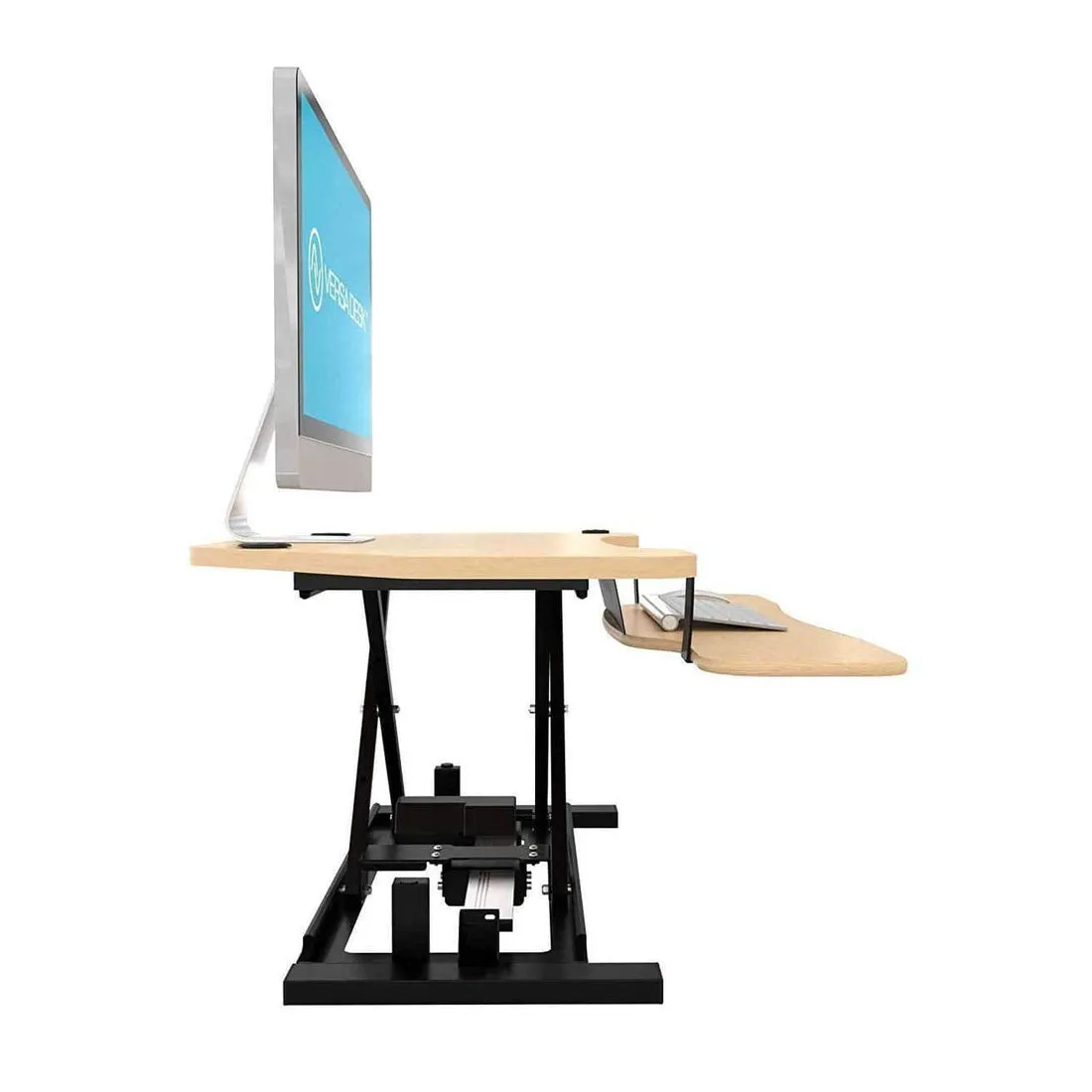 VersaDesk Power Pro Corner Electric Standing Desk Converter, VT7710000