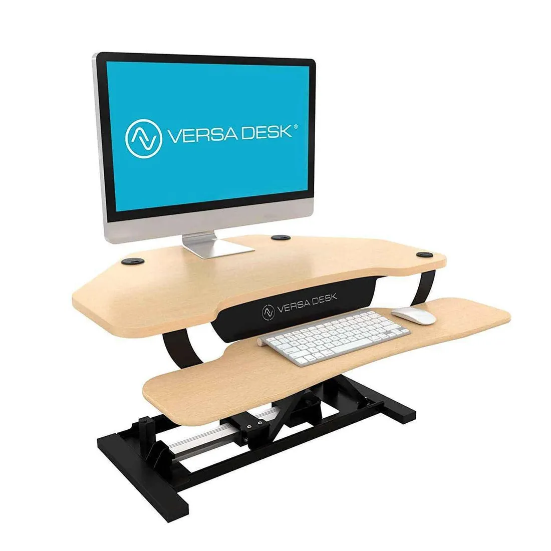 VersaDesk Power Pro Corner Electric Standing Desk Converter, VT7710000