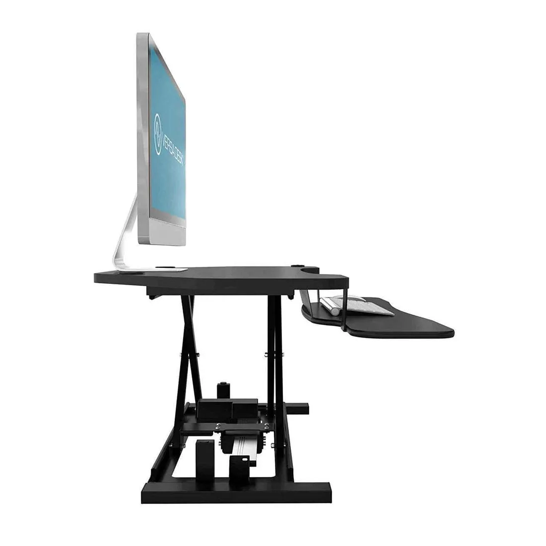 VersaDesk Power Pro Corner Electric Standing Desk Converter, VT7710000