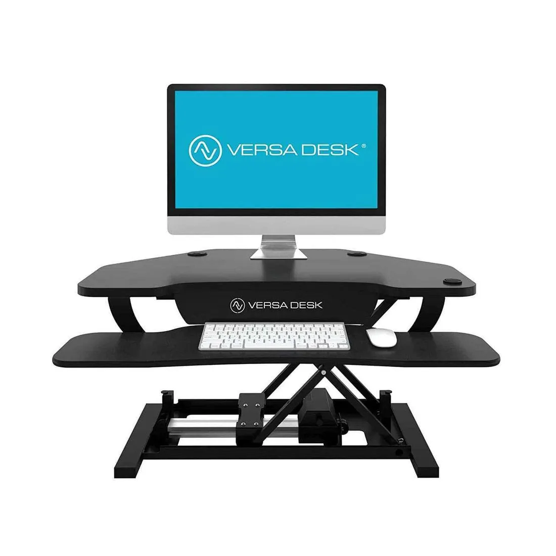 VersaDesk Power Pro Corner Electric Standing Desk Converter, VT7710000