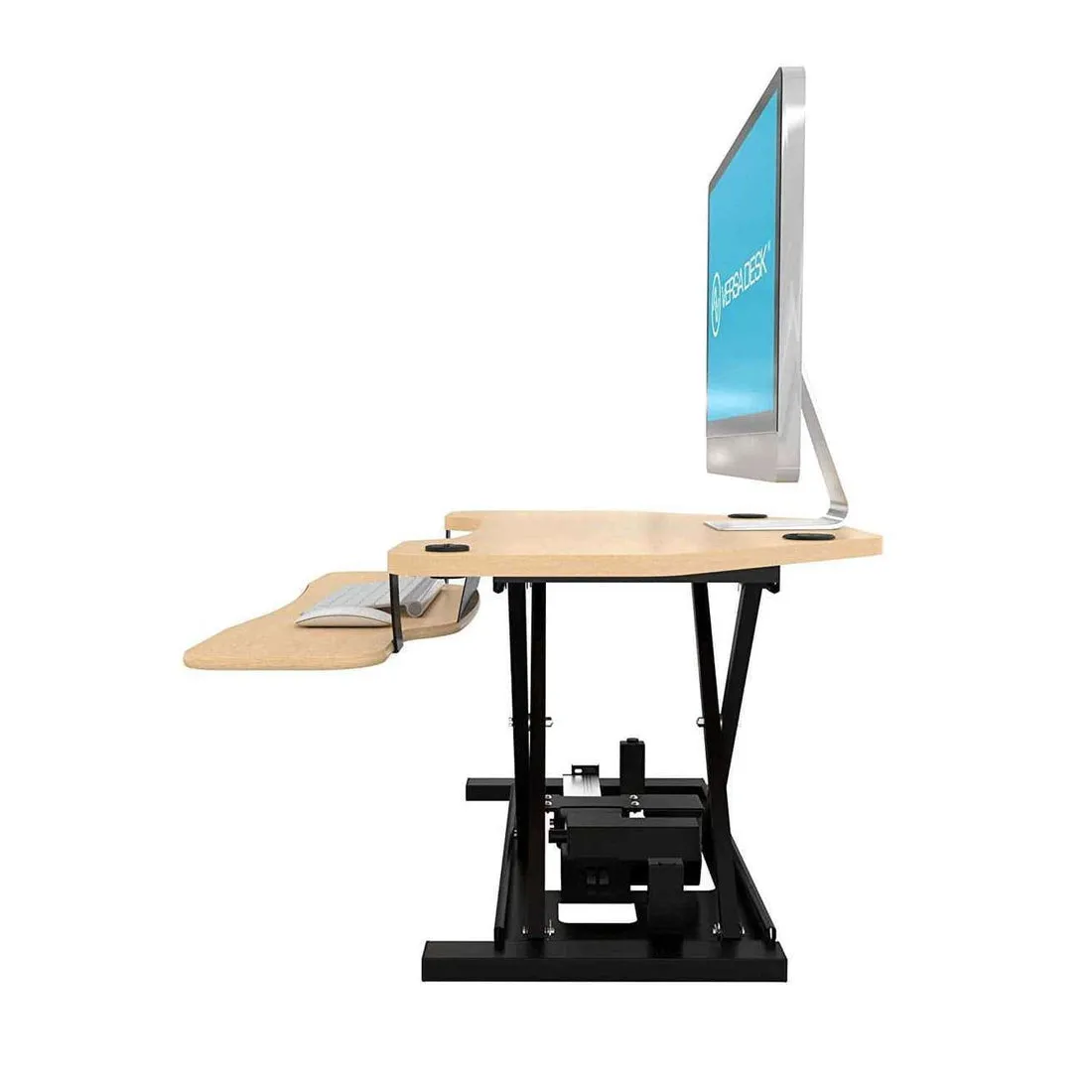 VersaDesk Power Pro Corner Electric Standing Desk Converter, VT7710000