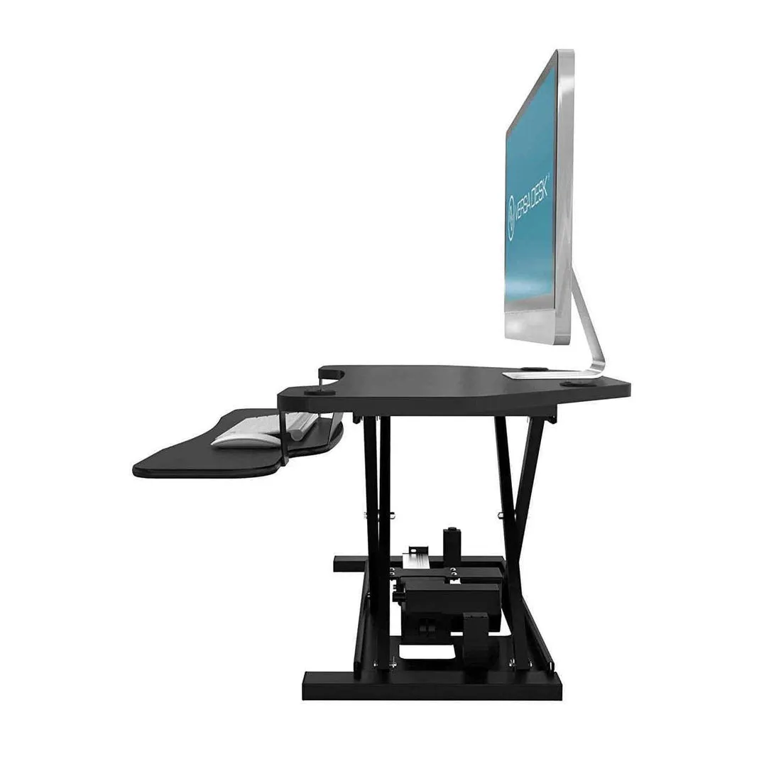 VersaDesk Power Pro Corner Electric Standing Desk Converter, VT7710000