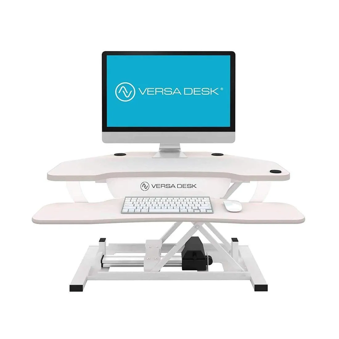 VersaDesk Power Pro Corner Electric Standing Desk Converter, VT7710000