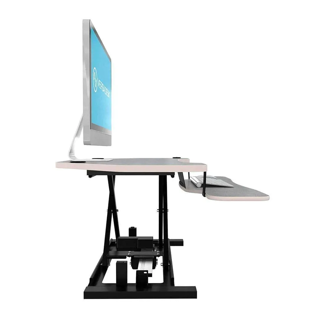 VersaDesk Power Pro Corner Electric Standing Desk Converter, VT7710000