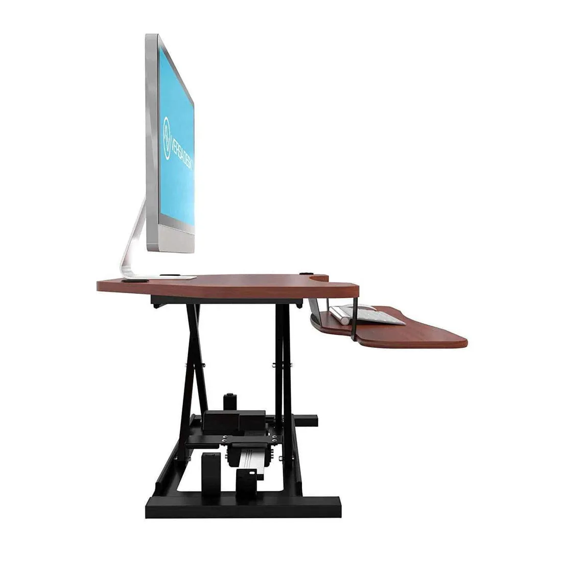 VersaDesk Power Pro Corner Electric Standing Desk Converter, VT7710000