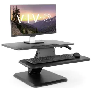 VIVO Height Adjustable Standing Desk Gas Spring Riser 25" Tabletop, DESK-V001G