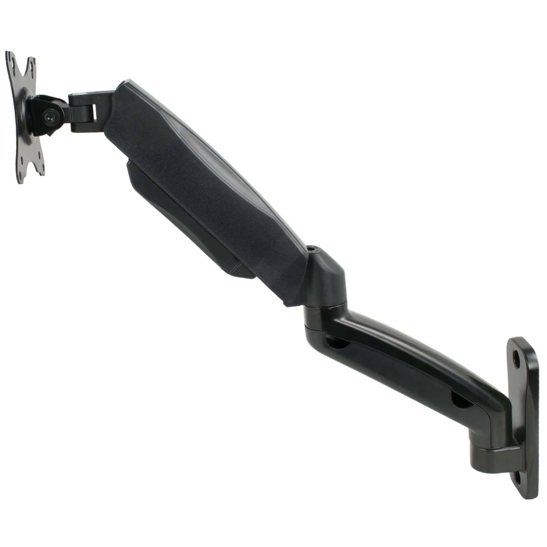 VIVO Pneumatic Arm Single Monitor/Laptop Wall Mount, MOUNT-V001G or -V001GL