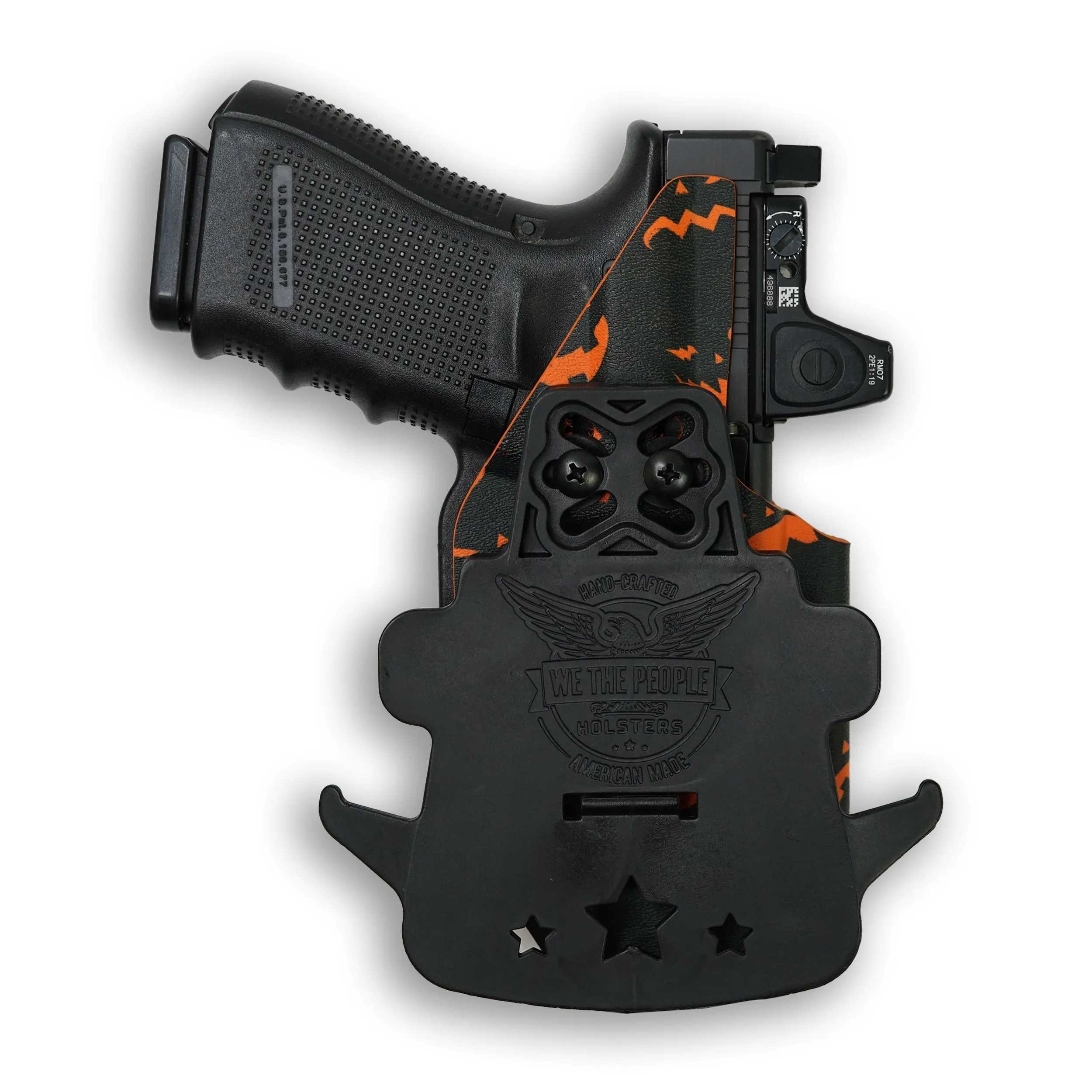 Walther PDP Pro SD Compact 4" with Streamlight TLR-1/1S/HL Light Red Dot Optic Cut OWB Holster