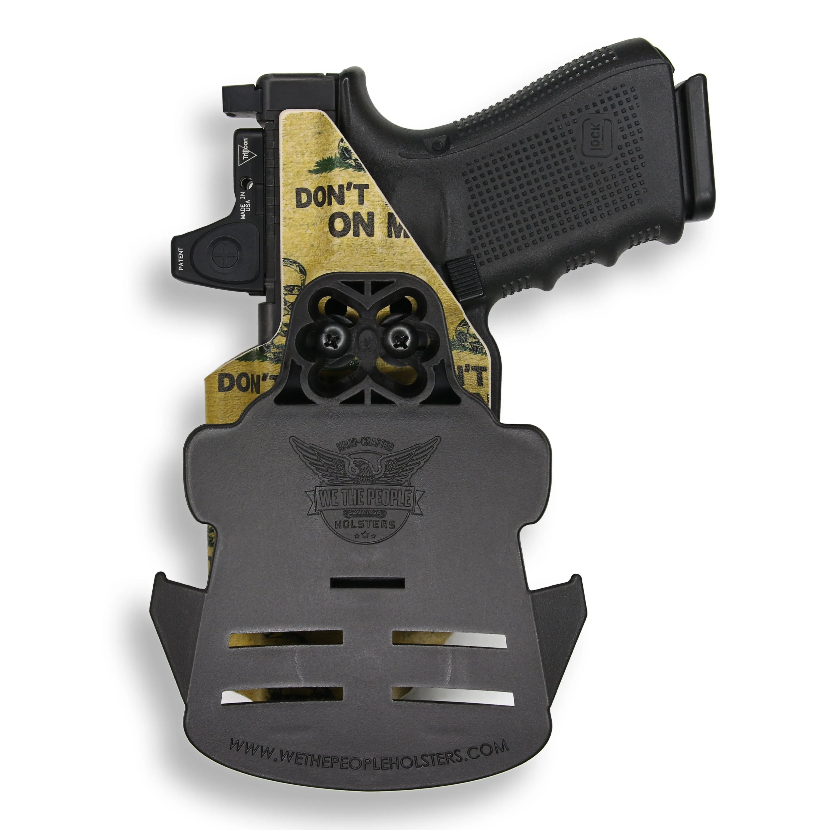 Walther PDP Pro SD Compact 4" with Streamlight TLR-1/1S/HL Light Red Dot Optic Cut OWB Holster