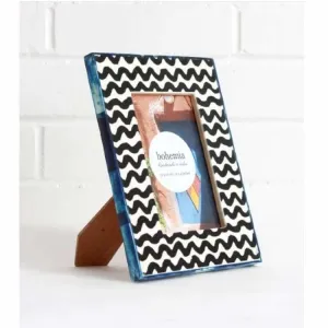 Wave Photo Frame - Blue