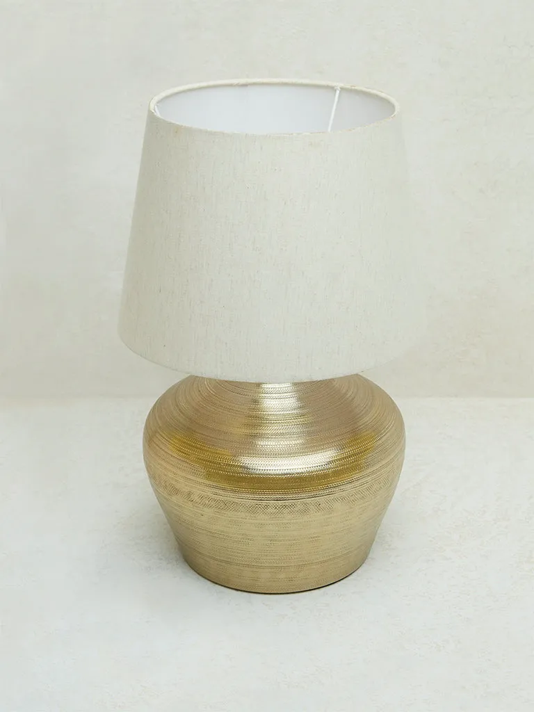 Westside Home Gold Dome Table Lamp- Small