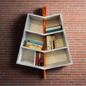 Wide Wooden Shelf : Zaarish 16